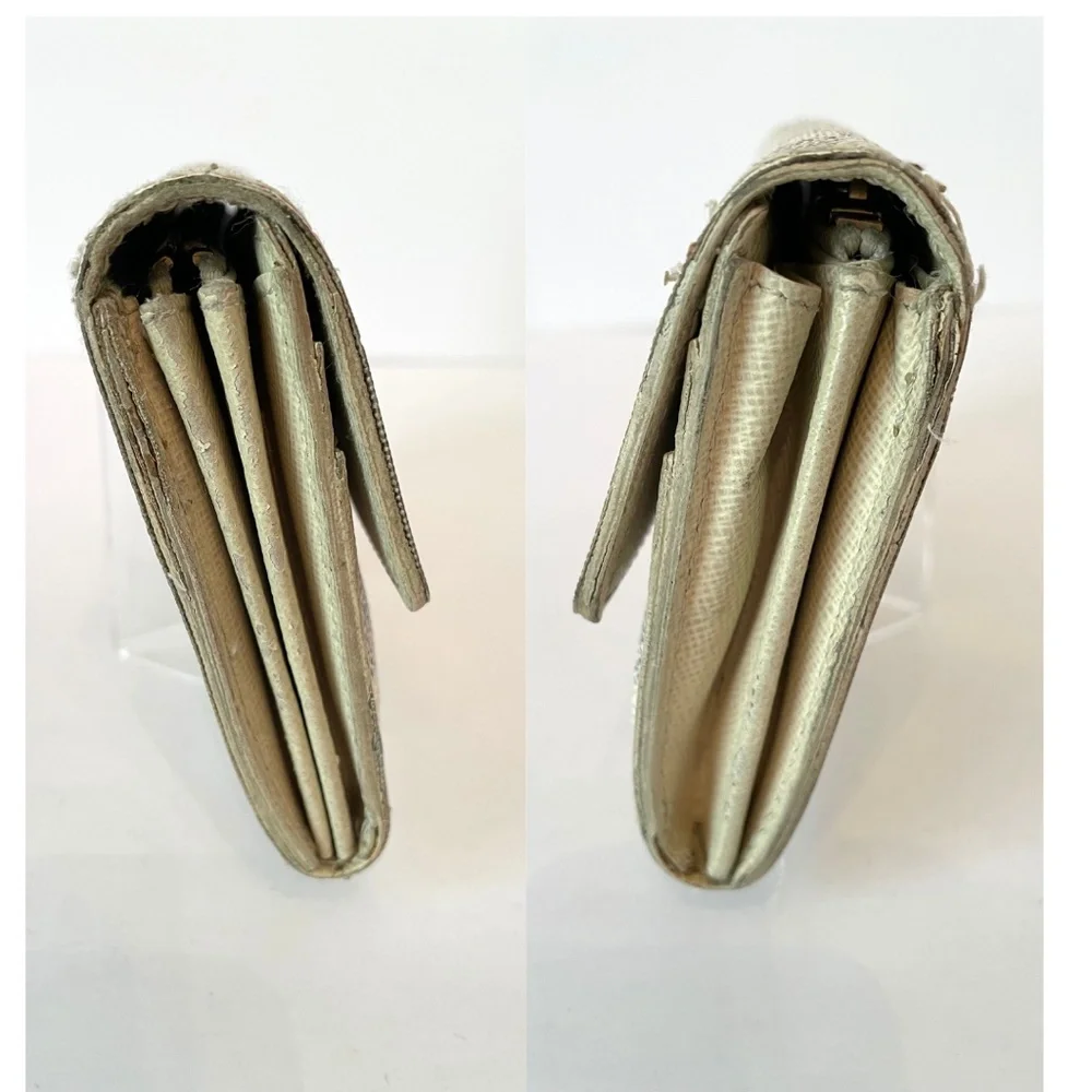 Louis Vuitton Damier Azur Sarah Wallet PorteFeuille LV Canvas - Picture 15 of 16